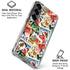 Disney Friends Retro Goofy Stamps Art Galaxy S26 Clear Case
