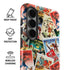 Disney Friends Retro Goofy Stamps Art Galaxy S26 Plus Impact Case