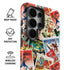 Disney Friends Retro Goofy Stamps Art Galaxy S26 Ultra Impact Case
