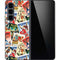 Disney Friends Retro Goofy Stamps Art Galaxy Z Fold5 5G Skin