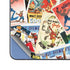 Disney Friends Retro Goofy Stamps Art Galaxy Z Fold5 5G Skin