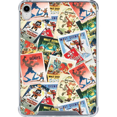 Disney Friends Retro Goofy Stamps Art iPad 11th Gen (2025) Clear Case