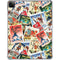 Disney Friends Retro Goofy Stamps Art iPad Pro 11in (2024) Clear Case