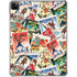 Disney Friends Retro Goofy Stamps Art iPad Pro 11in (2024) Clear Case