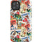 Disney Friends Retro Goofy Stamps Art iPhone Cases