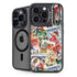 Disney Friends Retro Goofy Stamps Art iPhone 13 Pro Kickstand Case