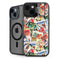 Disney Friends Retro Goofy Stamps Art iPhone 14 Plus Kickstand Case