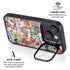Disney Friends Retro Goofy Stamps Art iPhone 15 Kickstand Case