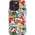 Disney Friends Retro Goofy Stamps Art iPhone 15 Pro Impact Case