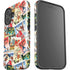 Disney Friends Retro Goofy Stamps Art iPhone 16 Impact Case