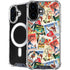 Disney Friends Retro Goofy Stamps Art iPhone 16 MagSafe Case