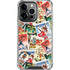 Disney Friends Retro Goofy Stamps Art iPhone 16 Pro Max Clear Case