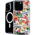 Disney Friends Retro Goofy Stamps Art iPhone 16 Pro Max MagSafe Case