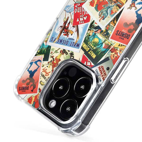 Disney Friends Retro Goofy Stamps Art iPhone 16 Pro Max MagSafe Case