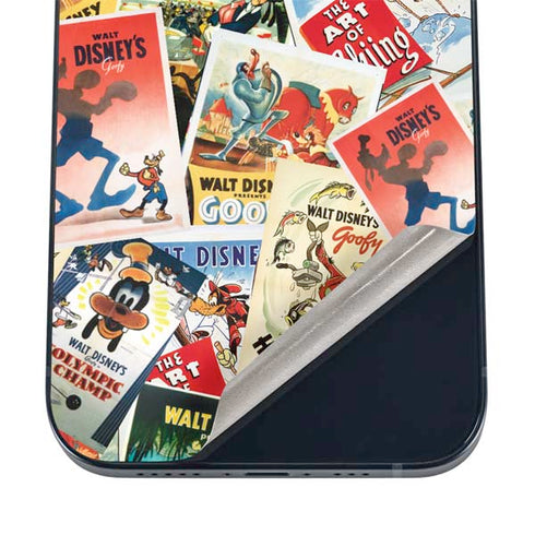Disney Friends Retro Goofy Stamps Art iPhone 16 Skin