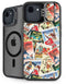 Disney Friends Retro Goofy Stamps Art iPhone 16e Kickstand Case