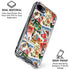Disney Friends Retro Goofy Stamps Art iPhone 16e Clear Case