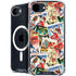 Disney Friends Retro Goofy Stamps Art iPhone 16e MagSafe Case