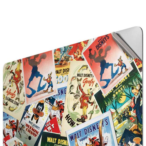 Disney Friends Retro Goofy Stamps Art Apple MacBook Pro 16-inch Skin