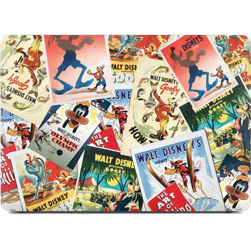 Disney Friends Retro Goofy Stamps Art Apple MacBook Pro 16-inch Skin