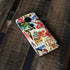 Disney Friends Retro Goofy Stamps Art Moto E5 Plus Skin