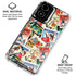 Disney Friends Retro Goofy Stamps Art Moto G Power 5G (2024) Clear Case