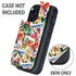 Disney Friends Retro Goofy Stamps Art Otterbox Defender iPhone Skin
