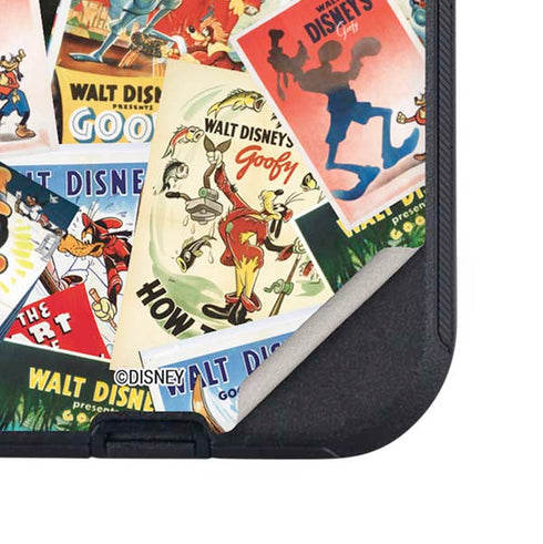 Disney Friends Retro Goofy Stamps Art Otterbox Defender iPhone Skin