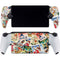 Disney Friends Retro Goofy Stamps Art PlayStation Portal Remote Player Skin