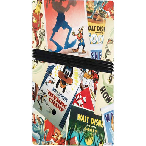 Disney Friends Retro Goofy Stamps Art PS5 Pro Console Skin