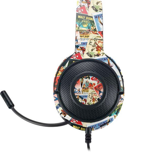 Disney Friends Retro Goofy Stamps Art Razer Kraken X Skin