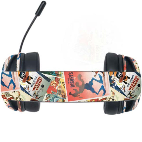 Disney Friends Retro Goofy Stamps Art Razer Kraken X Skin