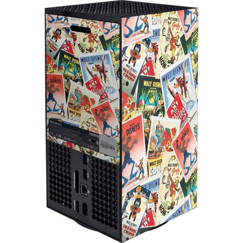 Disney Friends Retro Goofy Stamps Art XBox Series X Digital Edition Bundle Skin