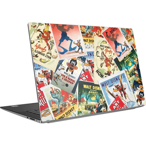 Disney Friends Retro Goofy Stamps Art Dell XPS Skin