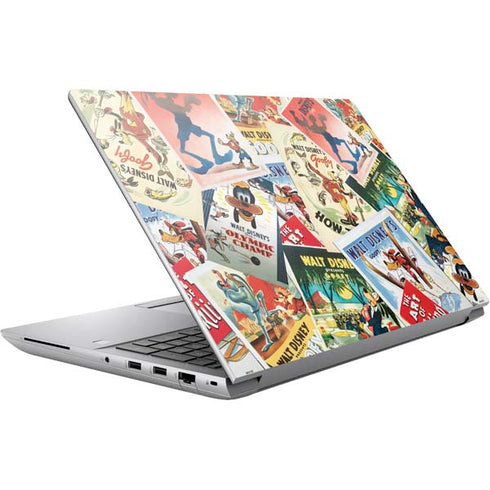 Disney Friends Retro Goofy Stamps Art HP ZBook Fury 16 G10 Skin