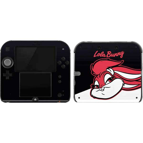 Looney Tunes Retro Lola Bunny Nintendo 2DS Skin
