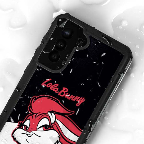 Looney Tunes Retro Lola Bunny Galaxy S24 Plus Waterproof Case