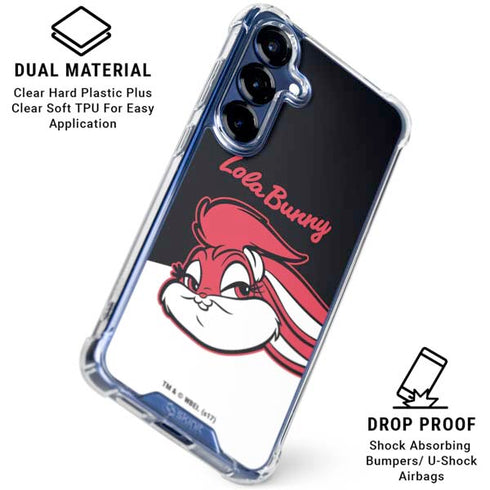 Looney Tunes Retro Lola Bunny Galaxy S25 FE Clear Case
