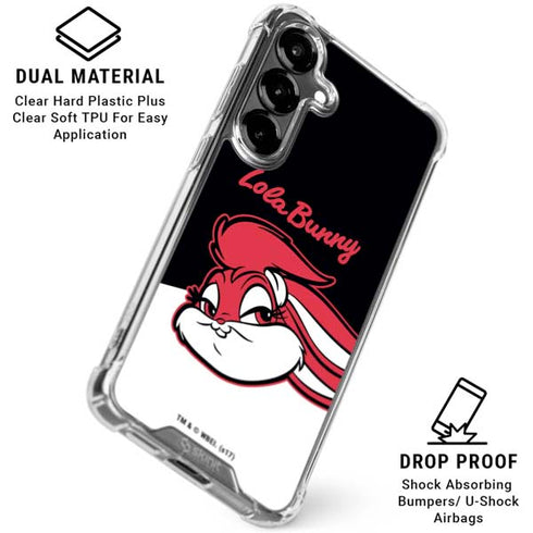 Looney Tunes Retro Lola Bunny Galaxy S26 Clear Case