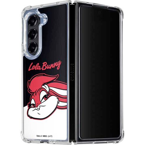 Looney Tunes Retro Lola Bunny Galaxy Z Fold5 5G Clear Case