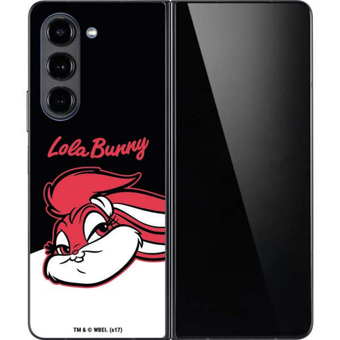 Looney Tunes Retro Lola Bunny Galaxy Z Fold5 5G Skin