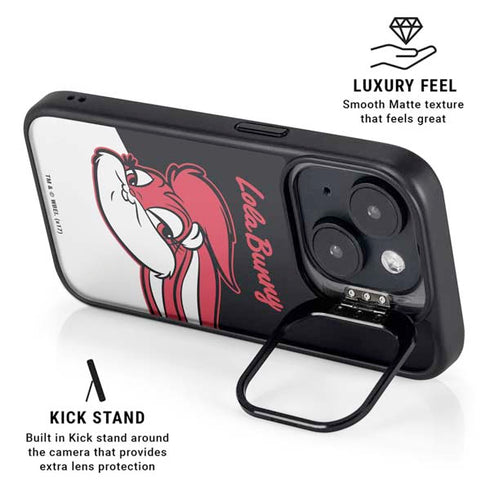 Looney Tunes Retro Lola Bunny iPhone 14 Plus Kickstand Case