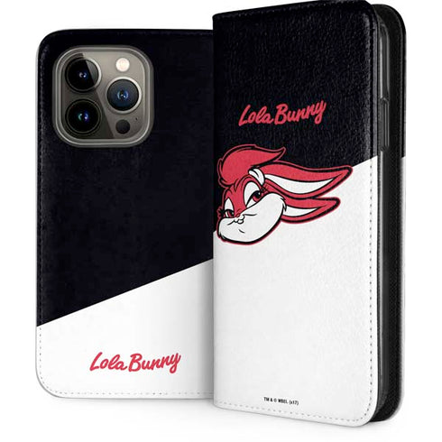 Looney Tunes Retro Lola Bunny iPhone 14 Pro Folio Case