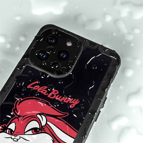 Looney Tunes Retro Lola Bunny iPhone 15 Pro Waterproof Case