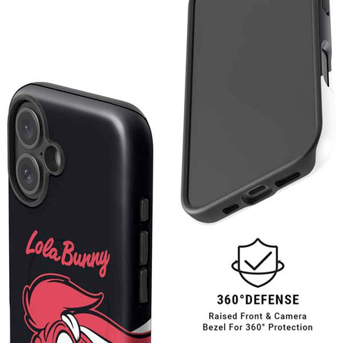 Looney Tunes Retro Lola Bunny iPhone 16 Magsafe Impact Case