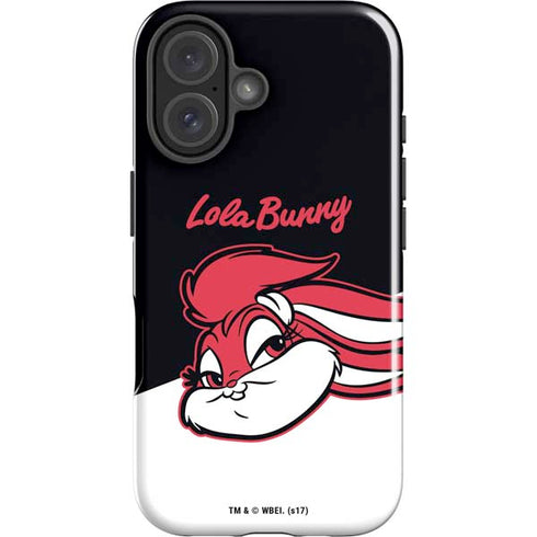 Looney Tunes Retro Lola Bunny iPhone 16 Plus Impact Case