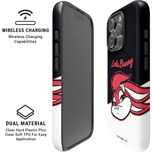 Looney Tunes Retro Lola Bunny iPhone 16 Pro Magsafe Impact Case