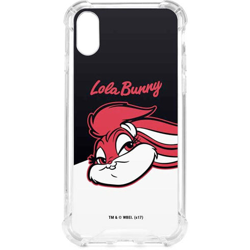 Looney Tunes Retro Lola Bunny iPhone XS Clear Case