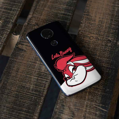 Looney Tunes Retro Lola Bunny Moto E5 Plus Skin