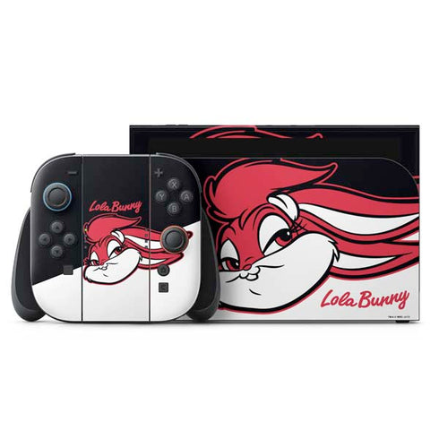Looney Tunes Retro Lola Bunny Nintendo Switch 2 (2025) with Joy-Con Skin